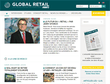 Tablet Screenshot of globalretailnews.com